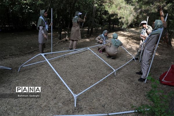 دومین روز از نهمین دوره اردوی ملی پیشتازان دختر-2