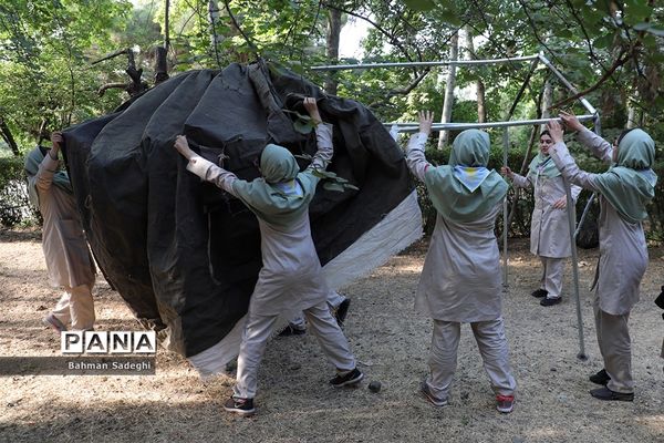 دومین روز از نهمین دوره اردوی ملی پیشتازان دختر-2