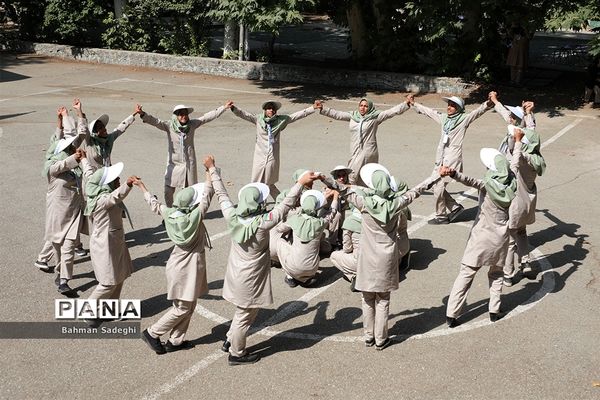 دومین روز از نهمین دوره اردوی ملی پیشتازان دختر-2