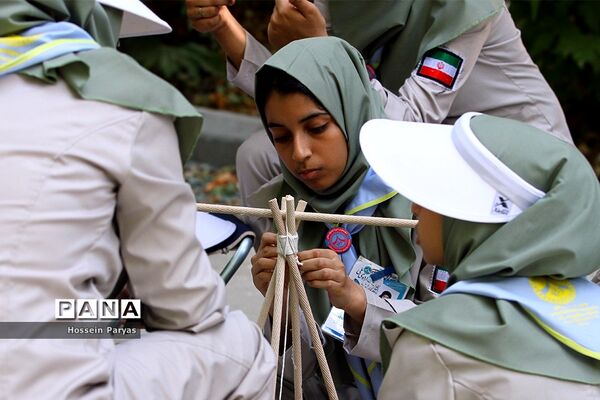 دومین روز از نهمین دوره اردوی ملی پیشتازان دختر-2