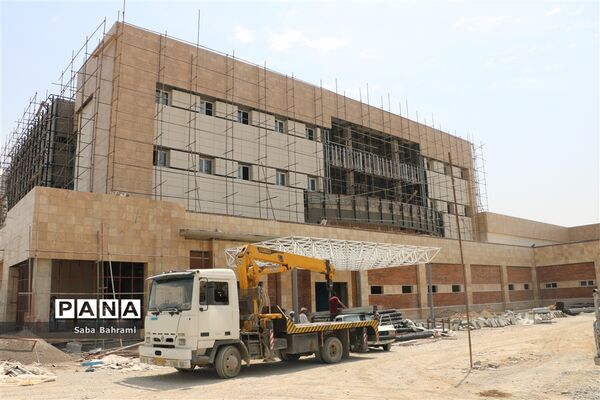بازدید اعضای کانون مهندسین شهرقدس از پروژه درحال ساخت بیمارستان ۱۶۰ تختخوابی