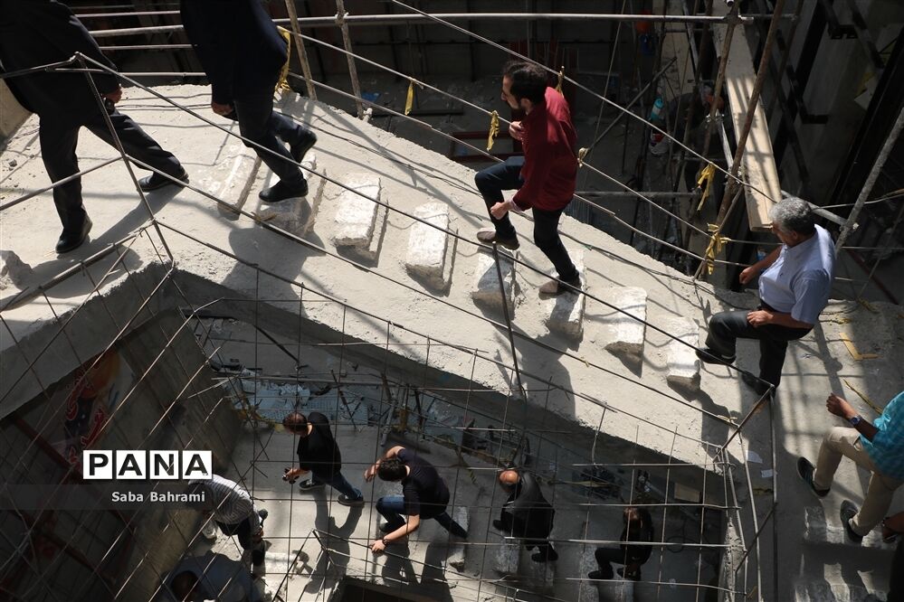 بازدید اعضای کانون مهندسین شهرقدس از پروژه درحال ساخت بیمارستان ۱۶۰ تختخوابی