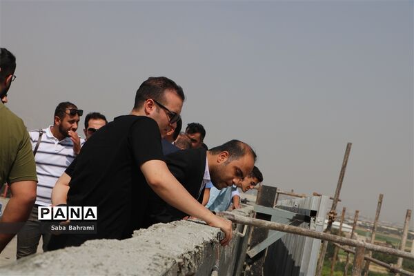 بازدید اعضای کانون مهندسین شهرقدس از پروژه درحال ساخت بیمارستان ۱۶۰ تختخوابی