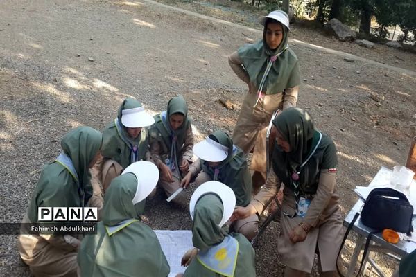دومین روز حضور پیشتازان  دخترخوزستانی در اردوی ملی تهران  امرداد ۹۸