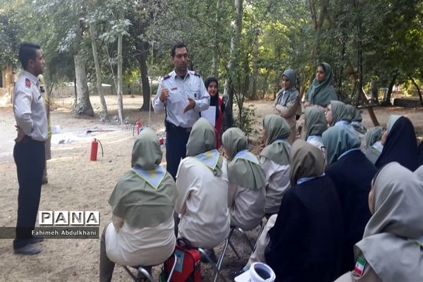 دومین روز حضور پیشتازان  دخترخوزستانی در اردوی ملی تهران  امرداد ۹۸