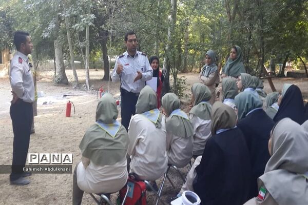دومین روز حضور پیشتازان  دخترخوزستانی در اردوی ملی تهران  امرداد ۹۸