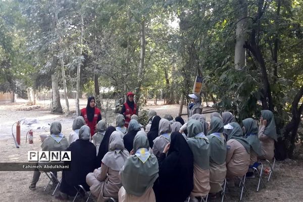 دومین روز حضور پیشتازان  دخترخوزستانی در اردوی ملی تهران  امرداد ۹۸