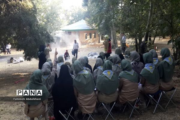 دومین روز حضور پیشتازان  دخترخوزستانی در اردوی ملی تهران  امرداد ۹۸