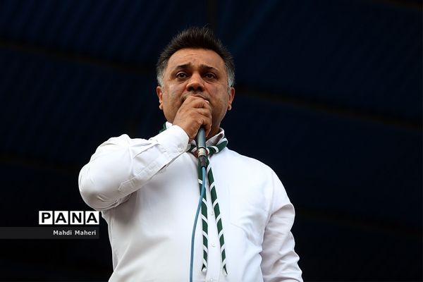 صبحگاه آخرین روز نهمین دوره اردوی ملی پیشتازان دختر