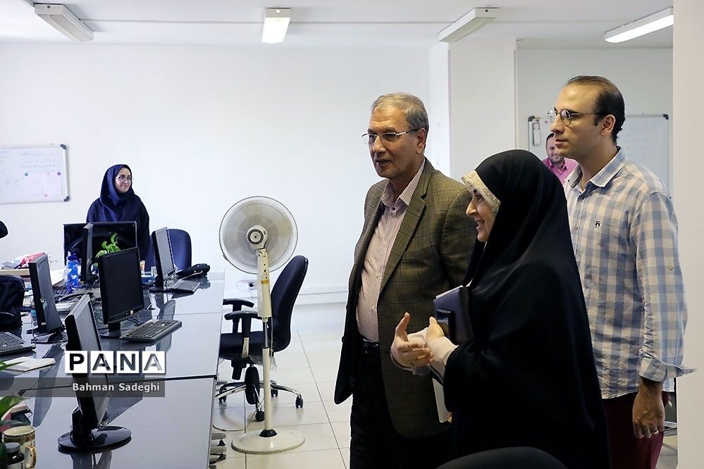 بازدید سخنگوی دولت از خبرگزاری پانا