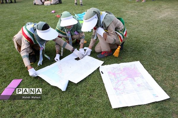 اختتامیه نهمین دوره اردوی ملی پیشتازان دختر