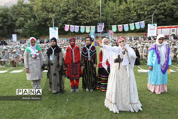 اختتامیه نهمین دوره اردوی ملی پیشتازان دختر