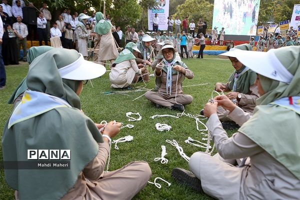اختتامیه نهمین دوره اردوی ملی پیشتازان دختر