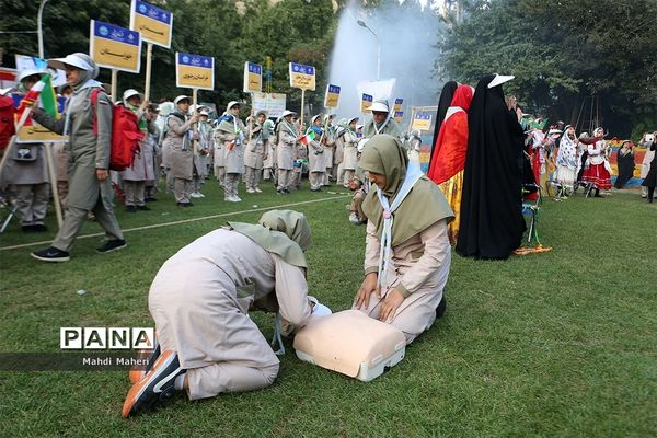 اختتامیه نهمین دوره اردوی ملی پیشتازان دختر