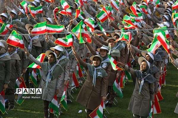 اختتامیه نهمین دوره اردوی ملی پیشتازان دختر
