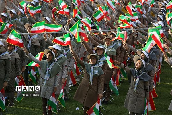 اختتامیه نهمین دوره اردوی ملی پیشتازان دختر