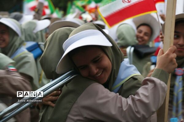 اختتامیه نهمین دوره اردوی مهارتی پیشتاز دختران