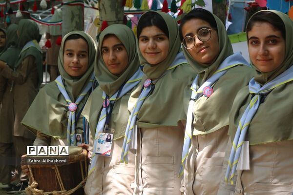 اختتامیه نهمین دوره اردوی مهارتی پیشتاز دختران