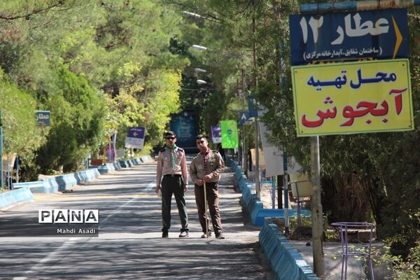 پذیرش و استقرار دانش‌آموزان پیشتاز پسر در نهمین دوره اردوی ملی پیشتازان