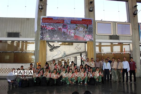 پیشتازان پسر اصفهان راهی نیشابور شدند