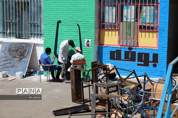 اردوی جهادی دانش آموزان در شهرری