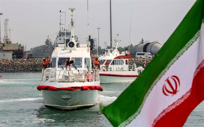 توقیف شناور حامل مشروبات الکلی در خلیج فارس