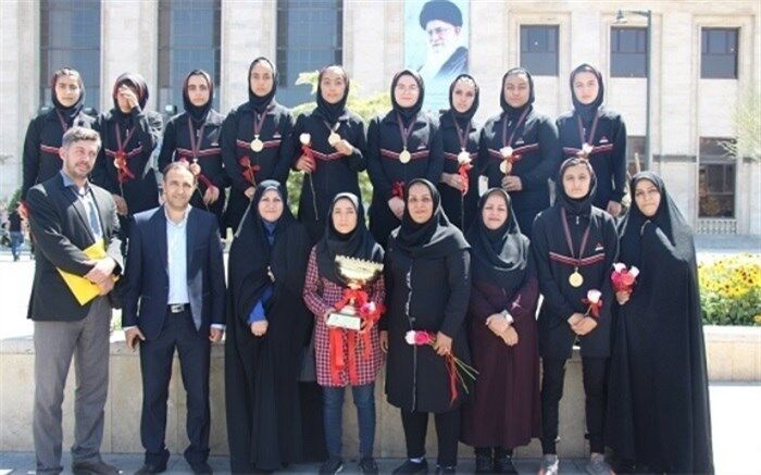 قهرمانی تیم فوتسال دانش آموزان دخترشهرستان‌های استان تهران