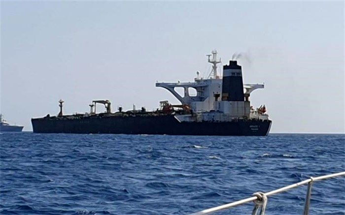 ادعای اسپوتنیک درباره حرکت نفتکش گریس 1  از جبل طارق