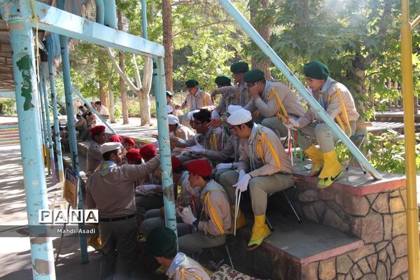 دومین روز از نهمین دوره اردوی ملی پیشتازان کشور