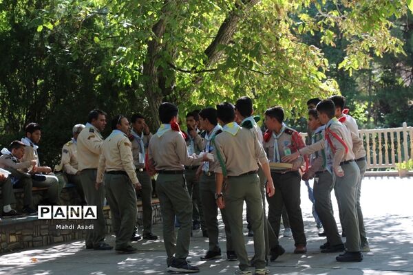 دومین روز از نهمین دوره اردوی ملی پیشتازان کشور