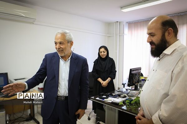 بازدید محمود میرلوحی عضو شورای اسلامی شهر تهران از خبرگزاری پانا