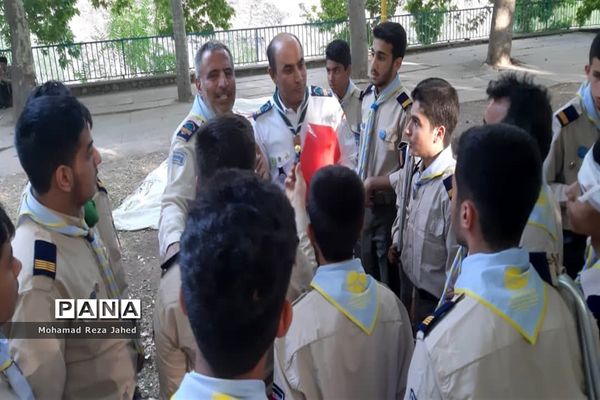 دومین روز حضور پیشتازان پسر خوزستان در نهمین دوره اردوی ملی نیشابور