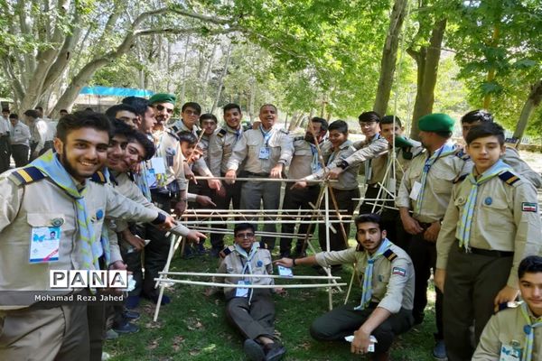 دومین روز حضور پیشتازان پسر خوزستان در نهمین دوره اردوی ملی نیشابور