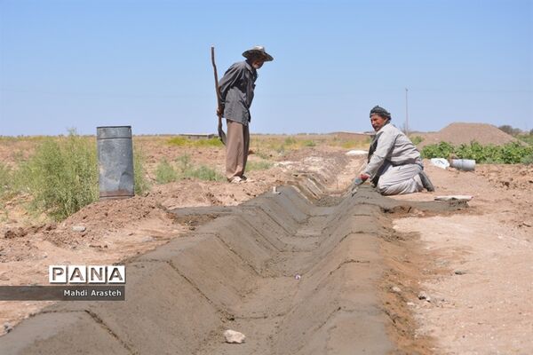 بازدید مسئولان از اردوی جهادی دانشجویان شهرستان خوسف