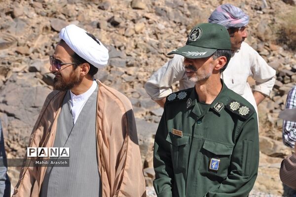 بازدید مسئولان از اردوی جهادی دانشجویان شهرستان خوسف