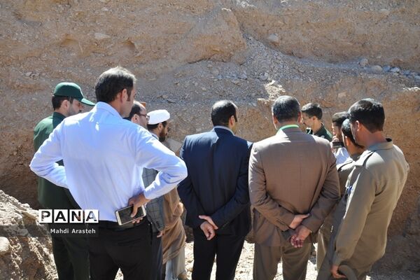 بازدید مسئولان از اردوی جهادی دانشجویان شهرستان خوسف