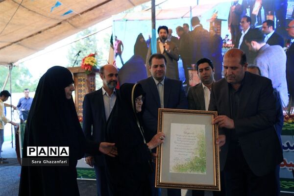 افتتاح پل شهید سید حسین آملی در ساری