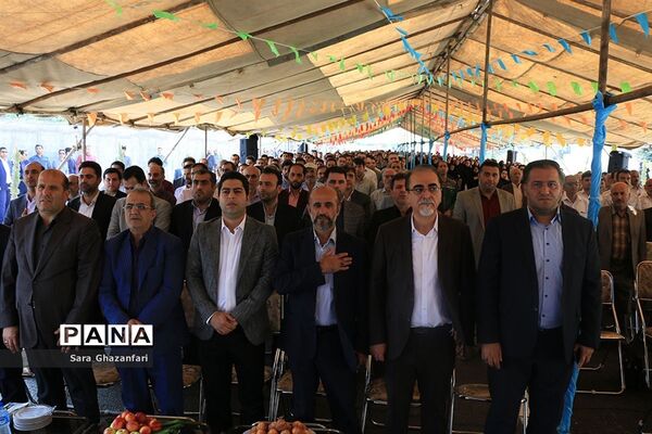 افتتاح پل شهید سید حسین آملی در ساری
