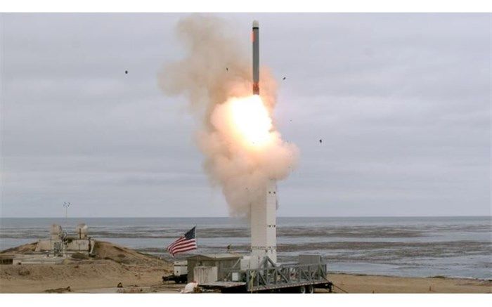 آمریکا یک موشک کروز آزمایش کرد