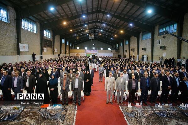 مراسم افتتاحیه سی و هفتمین جشنواره فرهنگی هنری دانش آموزان دختر کشور