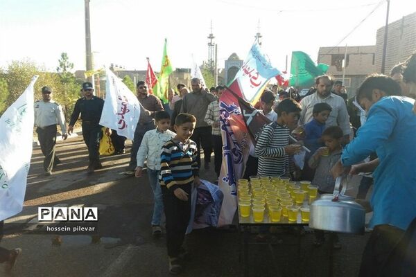 همایش پیاده‌روی خانوادگی و جشن ولایت علوی اکمال دین نبودی در جوار مزار امام زاده سید ابوالقاسم (ع) روستای نصرآباد