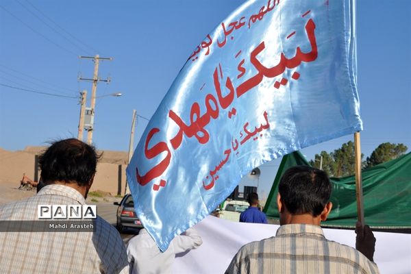حرکت کاروان شادی غدیر در شهرستان خوسف
