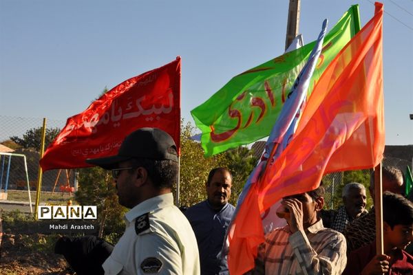 حرکت کاروان شادی غدیر در شهرستان خوسف