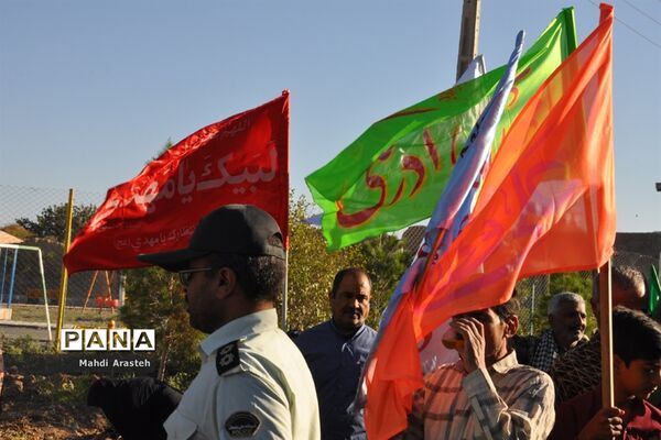 حرکت کاروان شادی غدیر در شهرستان خوسف