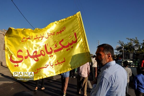 حرکت کاروان شادی غدیر در شهرستان خوسف