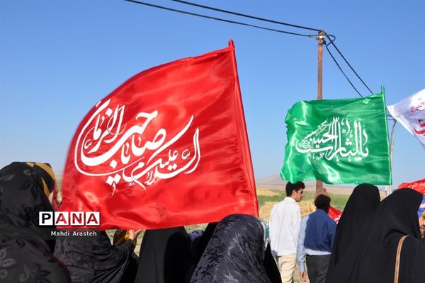 حرکت کاروان شادی غدیر در شهرستان خوسف