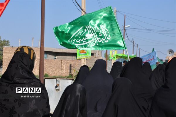 حرکت کاروان شادی غدیر در شهرستان خوسف