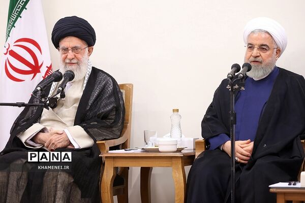 دیدار رئیس‌جمهوری و اعضای هیئت دولت با رهبر معظم انقلاب