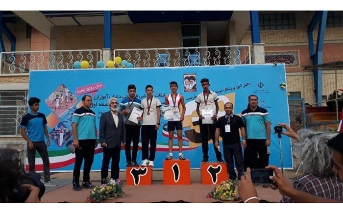 دو و میدانی‌کاران کرمانشاهی بر روی سکو قهرمانی کشور رفتند