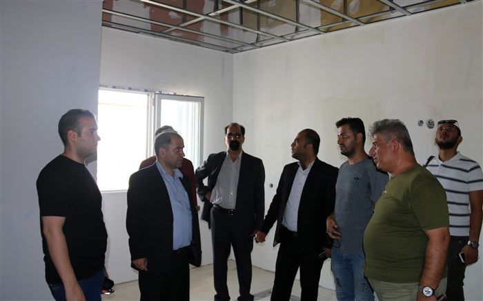 بازدید انجمن مهندسین شهرقدس از پروژه در حال ساخت بیمارستان ۱۶۰ تختخوابی